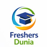 Telegram profile photo for Freshers Dunia | Freshers Jobs - Off Campus Drive