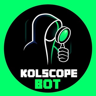 Telegram profile photo for KOLscope Bot