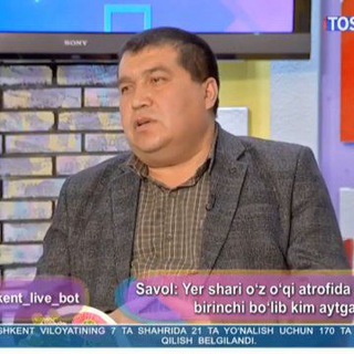 Telegram profile photo for Baxtiyor Ikromov | Rasmiy kanal