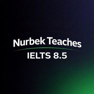 Telegram profile photo for Nurbek Teaches | 8.5