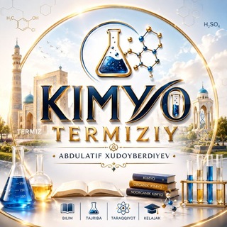 Telegram profile photo for KIMYOTERMIZIY🏧