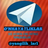 Telegram profile photo for 🇺🇿 O'NHAYATLIKLAR 🇺🇿 (Rasmiy kanal)✅