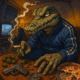 Telegram profile photo for junkie