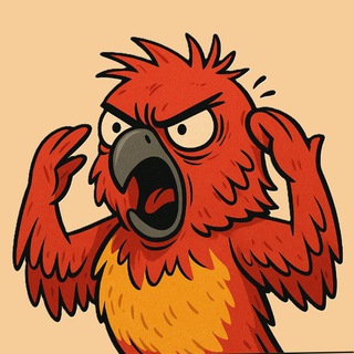 Telegram profile photo for Deaf Angry Parrot 🦜