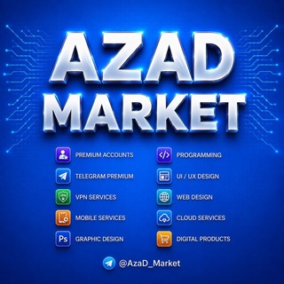 Telegram profile photo for آزاد مارکت | AzaD Market