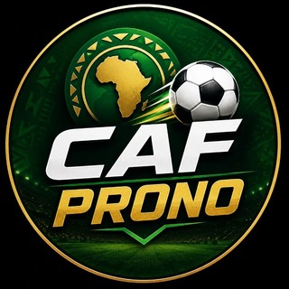 Telegram profile photo for CAF PRONO🔥⚽