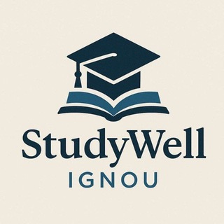 Telegram profile photo for StudyWell IGNOU
