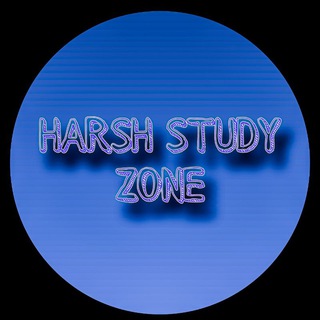 Telegram profile photo for HARSH STUDY ZONE