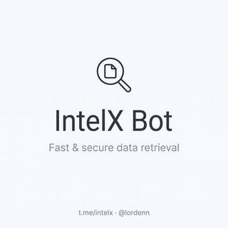 Telegram profile photo for Intelx.io Query