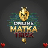 Telegram profile photo for ONLINE MATKA TRICK