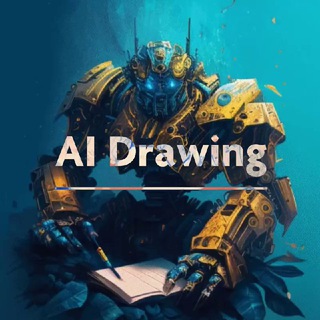 Telegram profile photo for Нарисовано роботами