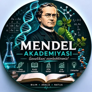 Telegram profile photo for MENDEL AKADEMIYASI