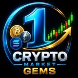 Telegram profile photo for CRYPTO MARKET GEMS