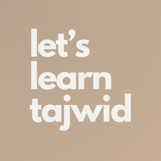 Telegram profile photo for Let’s Learn Tajwid