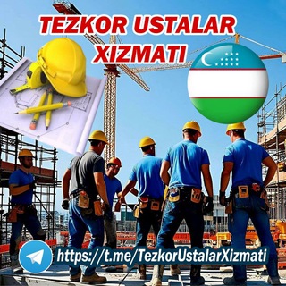 Telegram profile photo for USTALAR XIZMATI || ISH TOP MARKAZ