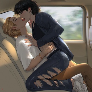 Telegram profile photo for vkook arts