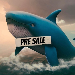 Telegram profile photo for What whales ape? ETH | BSC PRESALE WHALE ALERT