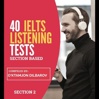 Telegram profile photo for IELTS 40 LISTENING section 2