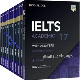 Telegram profile photo for CAMBRIDGE IELTS BOOKS & MOCKS