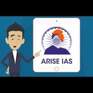 Telegram group profile photo for ARISE IAS