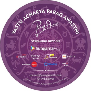 Telegram profile photo for Acharya Parag Awasthi- AstroVastu