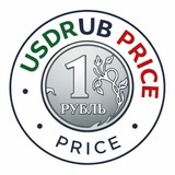 Telegram profile photo for USD/RUB price