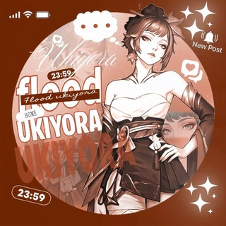 Telegram profile photo for • — 浮・uᴋiyᴏrᴀ infᴏ ୨ৎ