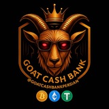 Telegram profile photo for GOAT CRYPTO 🐐 💸 🏦