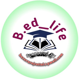 Telegram profile photo for B.ed_life 👨🏫