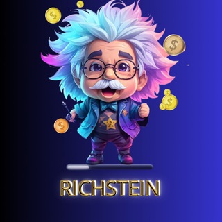 Telegram group profile photo for Richstein - The project for the rich