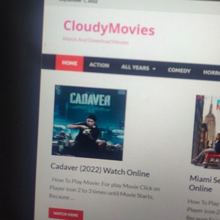 Telegram profile photo for CloudyMovies
