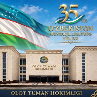 Telegram profile photo for OLOT.UZ | Rasmiy kanal