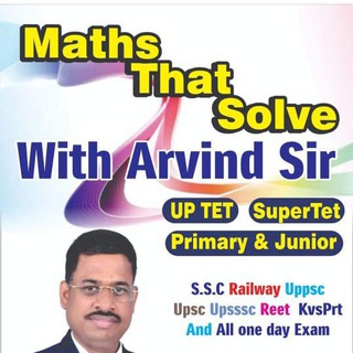 Telegram profile photo for That solve maths by Arvind sir