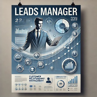 Telegram profile photo for Leads Manager