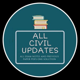 Telegram profile photo for All Civil Updates (Engineering Job Update)