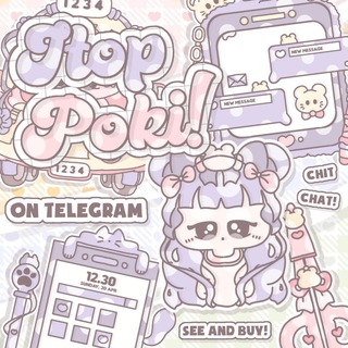 Telegram profile photo for t.me/itoppoki. bub-bye ♡