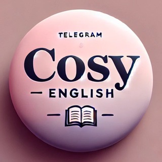Telegram profile photo for Cosy English 💓