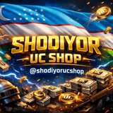 Telegram profile photo for SHODIYOR | UC SHOP
