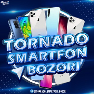 Telegram profile photo for Tornado Smartfon bozori | rasmiy✔️
