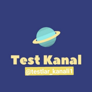 Telegram profile photo for 🇺🇿Testlar kanali🇺🇿