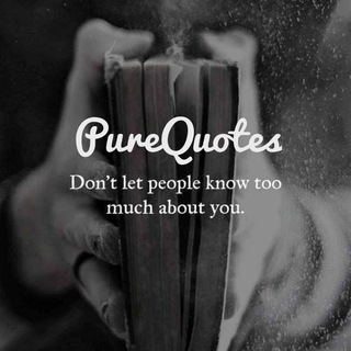 Telegram profile photo for PureQuotes🔝
