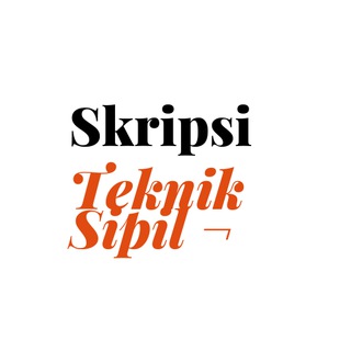 Telegram profile photo for Ebook & Skripsi Teknik Struktur