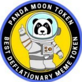 Telegram group profile photo for PandaMoonToken