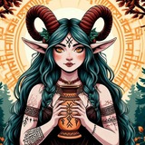 Telegram profile photo for Лучик крафт ☀️керамика и свечи ручной работы 🌿