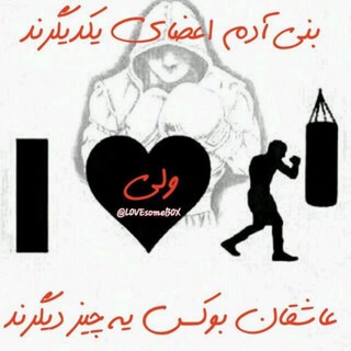 Telegram profile photo for 🥊عاشقان بوکس♥️