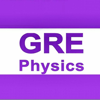 Telegram profile photo for GRE physics