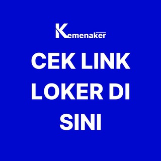 Telegram profile photo for Apply Loker Di Sini – Kemenaker