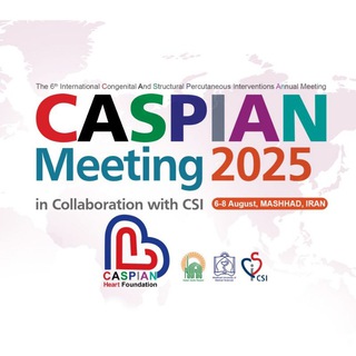 Telegram profile photo for The 6th International CASPIAN Congress