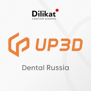 Telegram group profile photo for UP3D Dental | Россия
