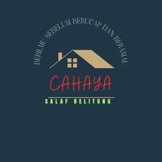 Telegram profile photo for Cahaya salaf Belitung